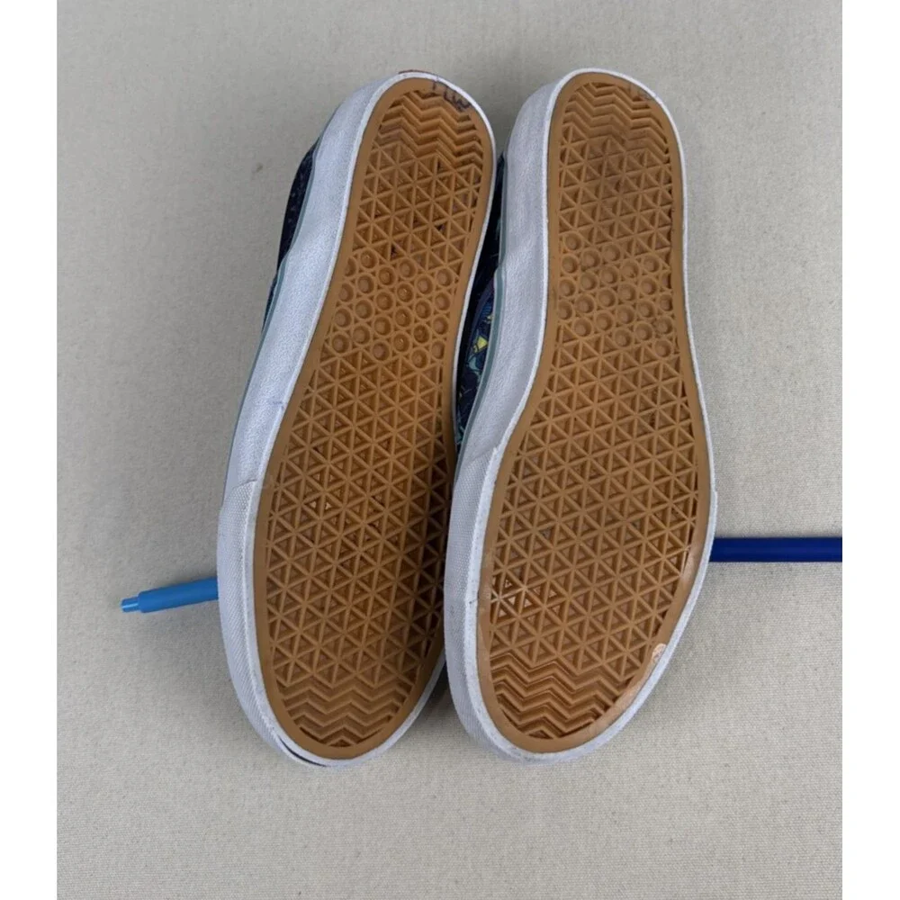 SUB LTD Tyler Stout NASA Space Shuttle Slip On Canvas Sneakers Mens 10.5 Skate